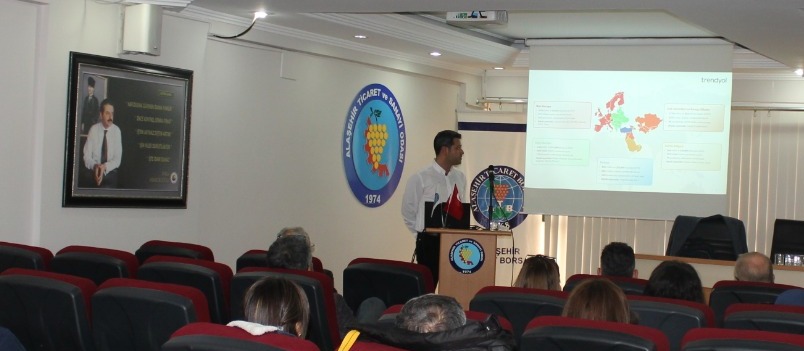 Alaehir Ticaret Borsas ve Alaehir Ticaret ve Sanayi Odas Trendyol E- Ticaret ve E-hracat Semineri yapld.